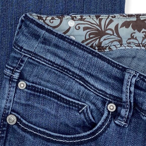 Mid Rise Boot Cut Jeans | Stretch| 32x28 | size 10 | Medium Weight| EUC - Picture 5 of 12